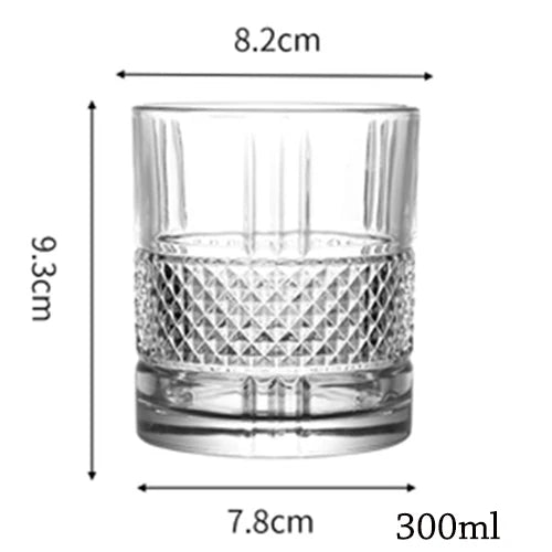Whiskey Glass, Old Fashioned Rocks Glasses Tumblers.