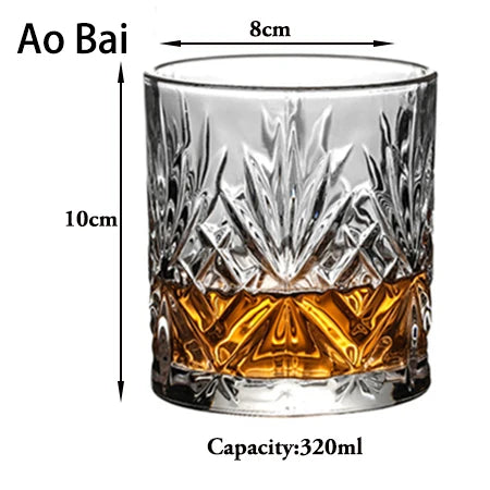 Selection Of Whiskey,Scotch, Bourbon Glasses