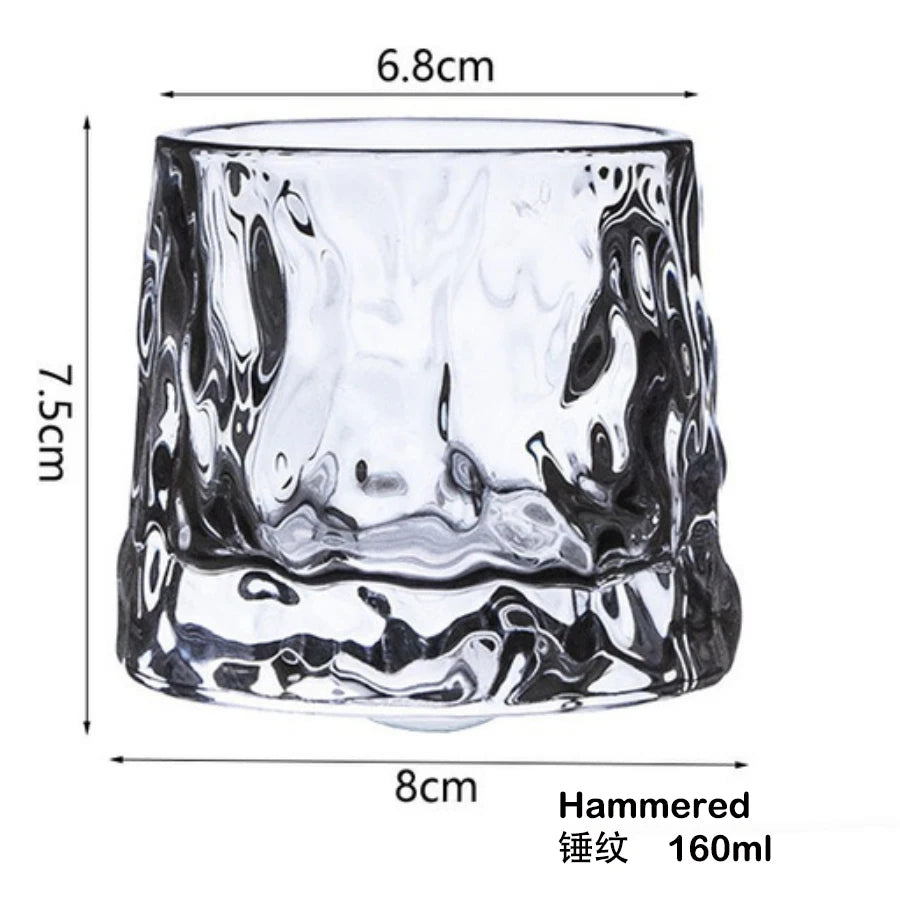 Whiskey Glass, Old Fashioned Rocks Glasses Tumblers.