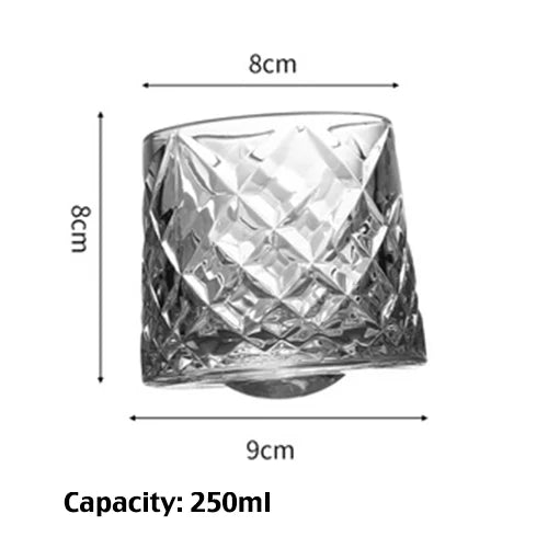 Whiskey Glass, Old Fashioned Rocks Glasses Tumblers.