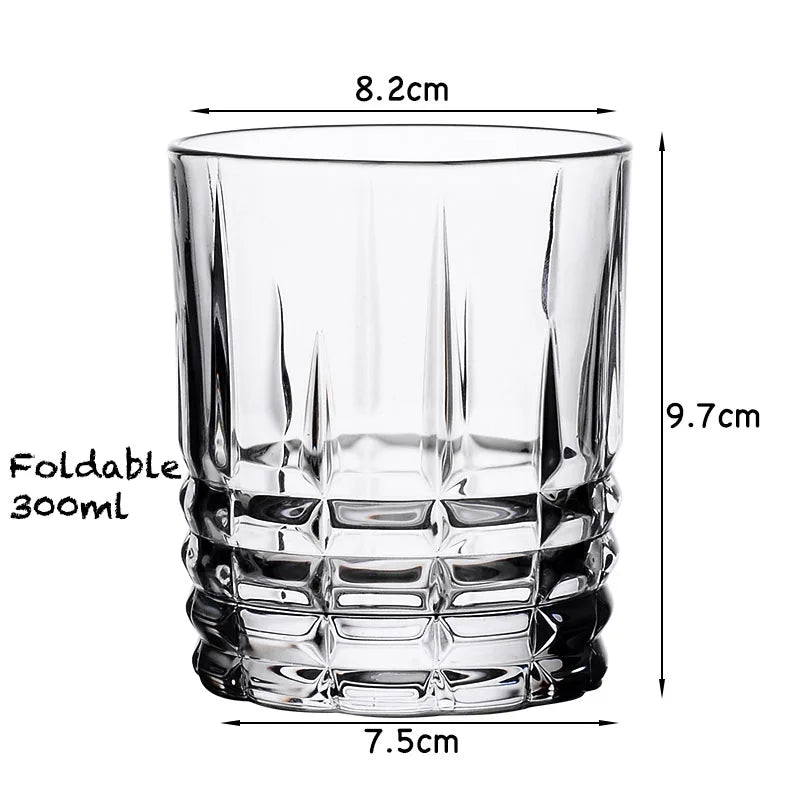 Whiskey Glass, Old Fashioned Rocks Glasses Tumblers.