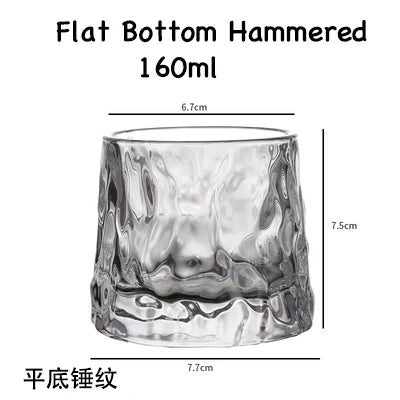 Whiskey Glass, Old Fashioned Rocks Glasses Tumblers.