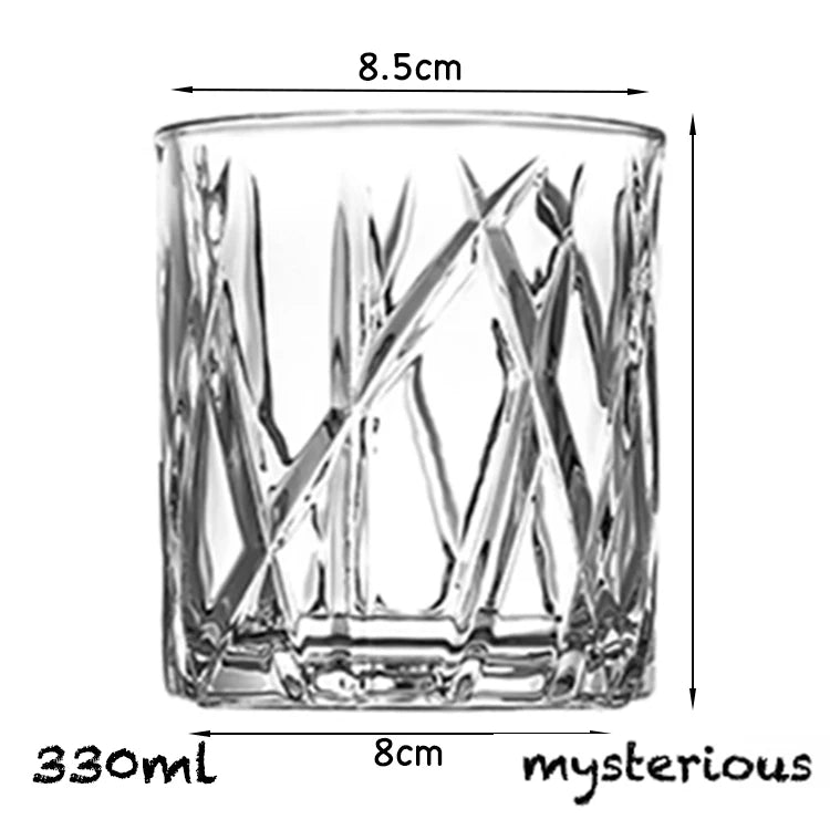 Whiskey Glass, Old Fashioned Rocks Glasses Tumblers.