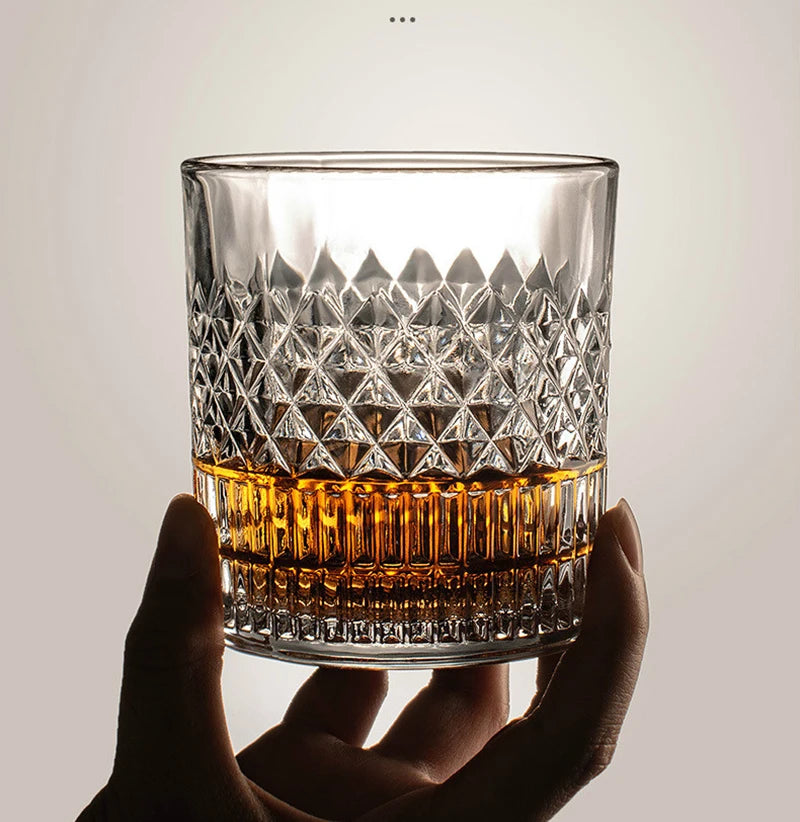 Whiskey Glass, Old Fashioned Rocks Glasses Tumblers.