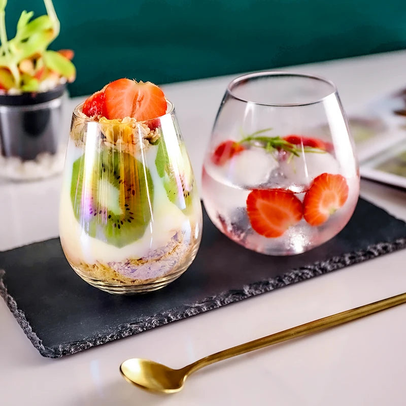 Stemless Wine Glasses