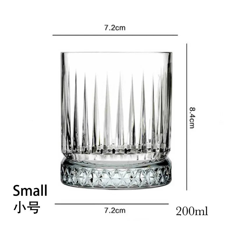 Whiskey Glass, Old Fashioned Rocks Glasses Tumblers.