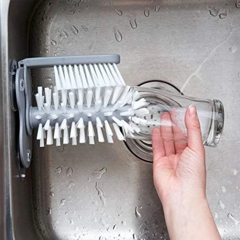 Sink Cup Scrubber & Glass Cleaner