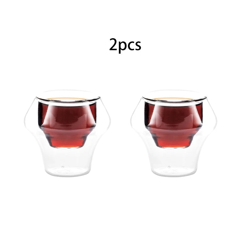 Double Wall Glass Espresso Cups