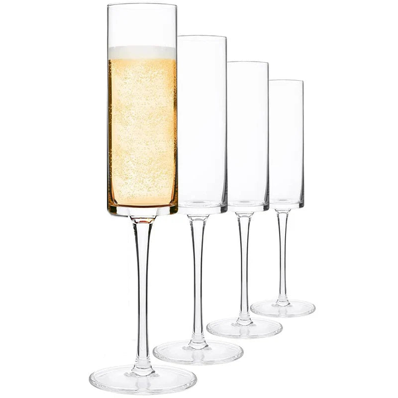 Modern Champagne Flute Glasses