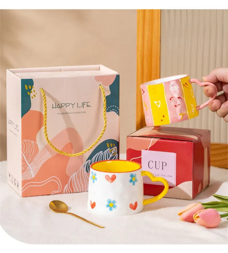 300ml Cute Creative Handmade Mug