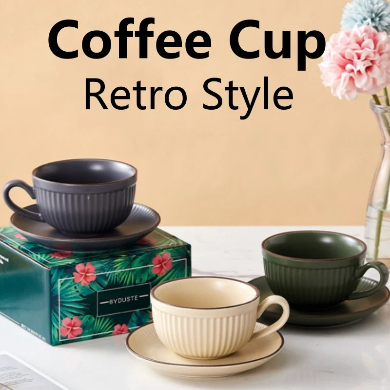 Retro Style Coffee Drinkware