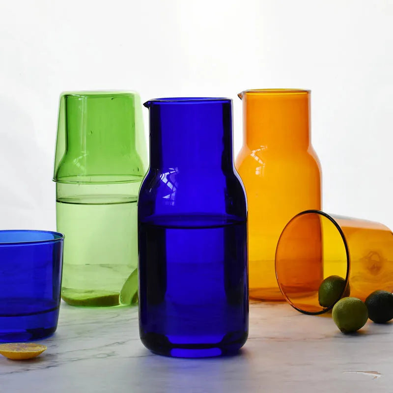 550ml Bedside Water Carafe and Glass Set