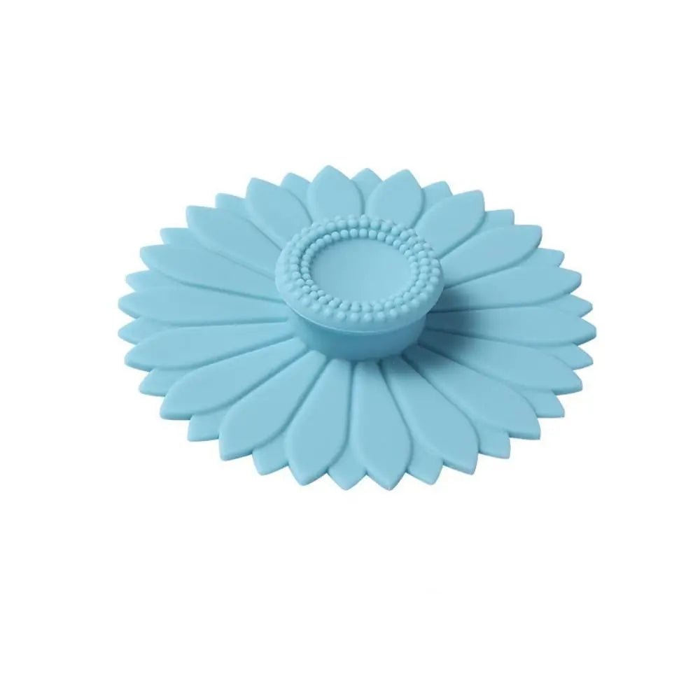 Seamless Sunflower Silicone Cup Lid