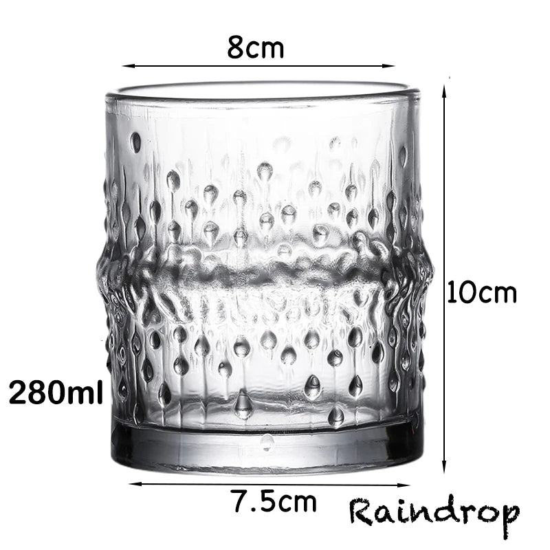 Whiskey Glass, Old Fashioned Rocks Glasses Tumblers.