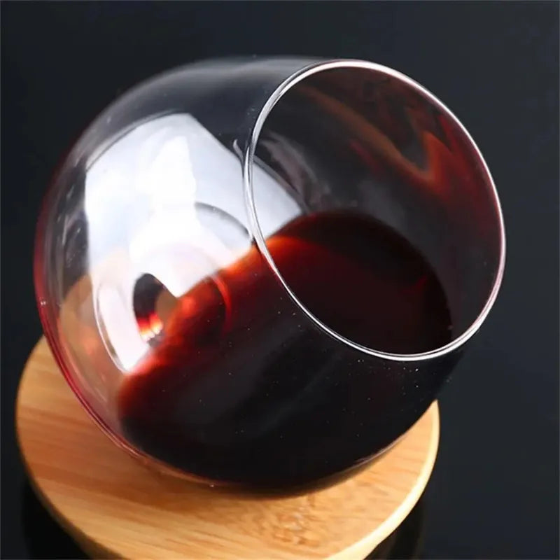 Irregular Rotating Whiskey/Wine Glass