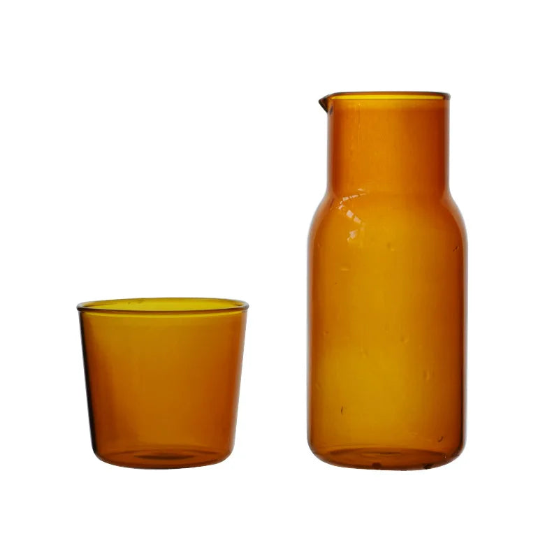 550ml Bedside Water Carafe and Glass Set