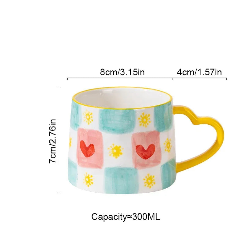 300ml Cute Creative Handmade Mug