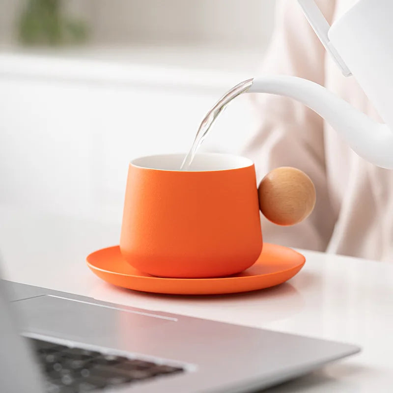 Exquisite Ceramic High Beauty Afternoon Tea Cups