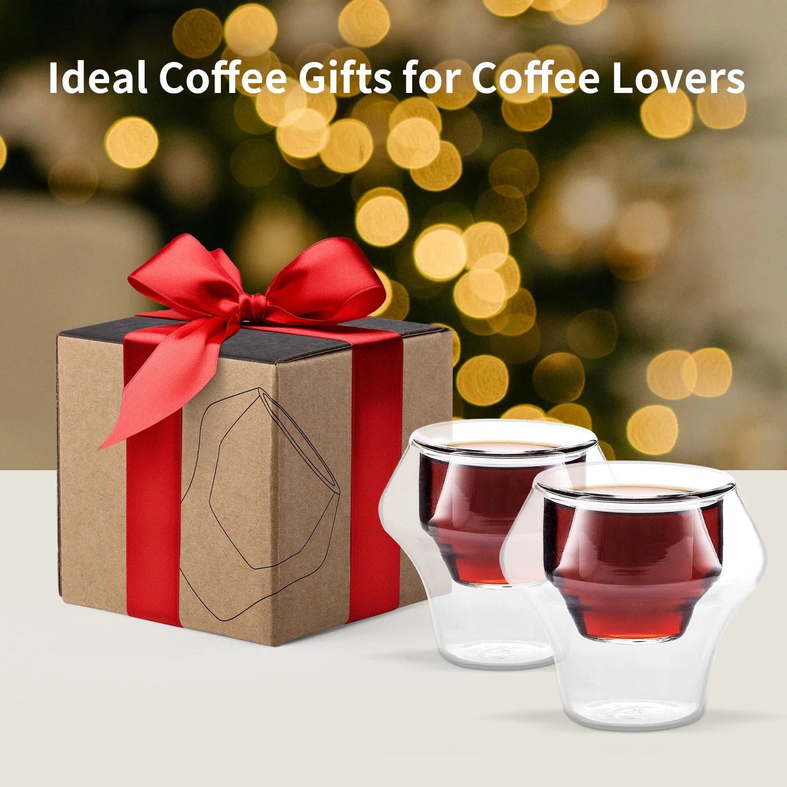 Double Wall Glass Espresso Cups