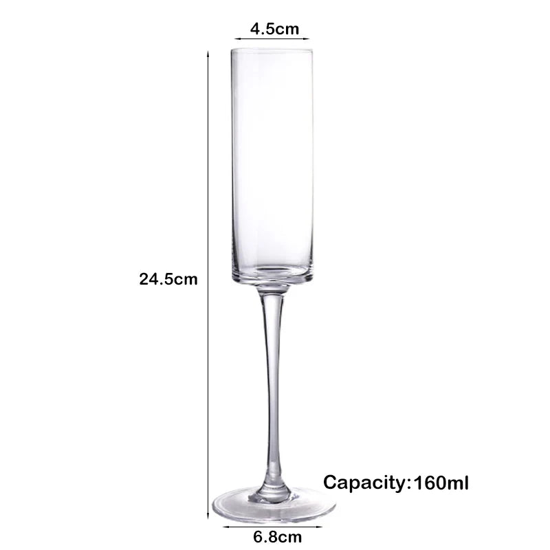 Modern Champagne Flute Glasses