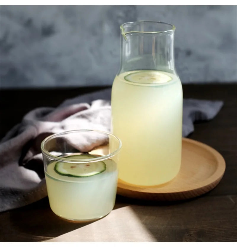 550ml Bedside Water Carafe and Glass Set