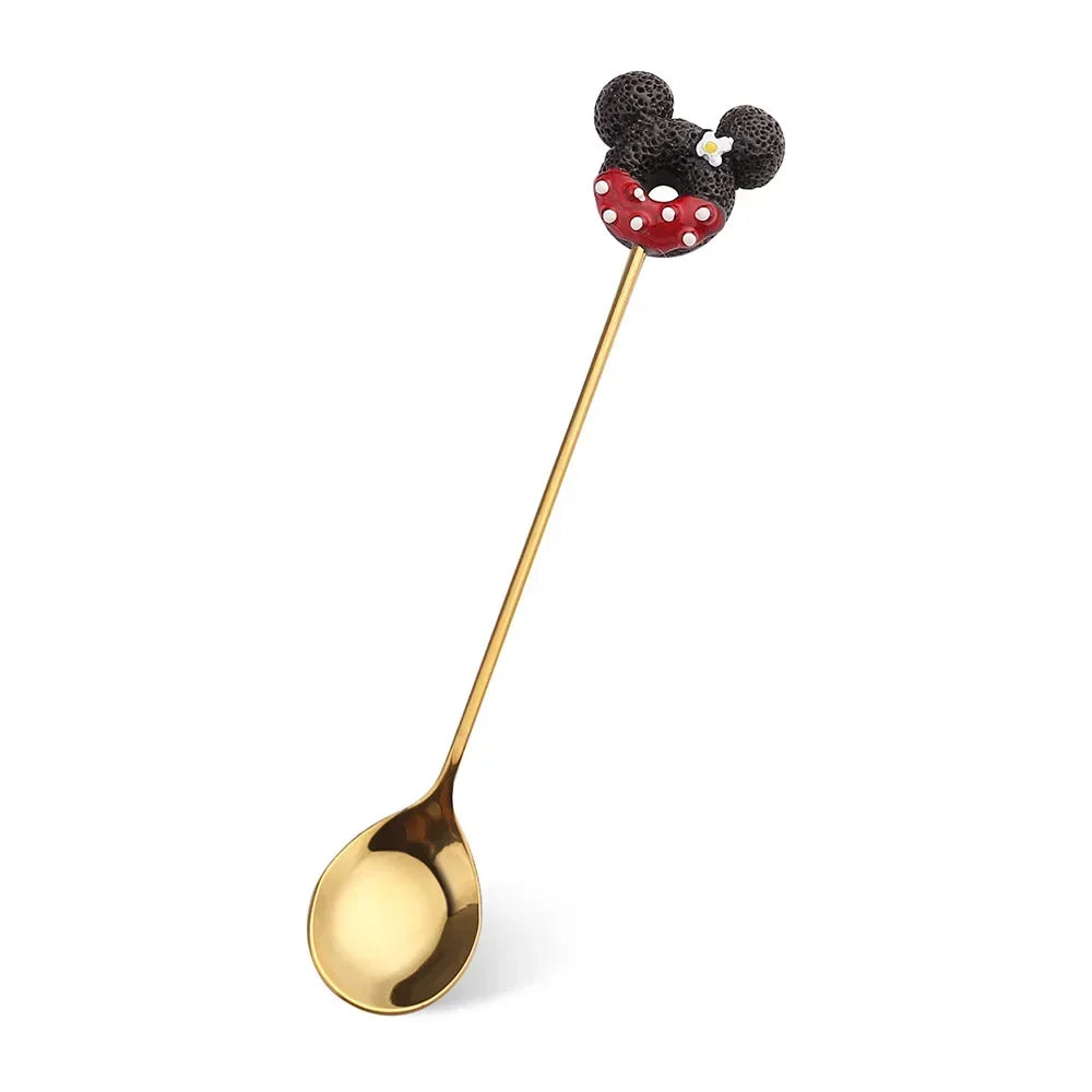 Stainless Steel Creative Candy Donut Dessert Fork/Spoon