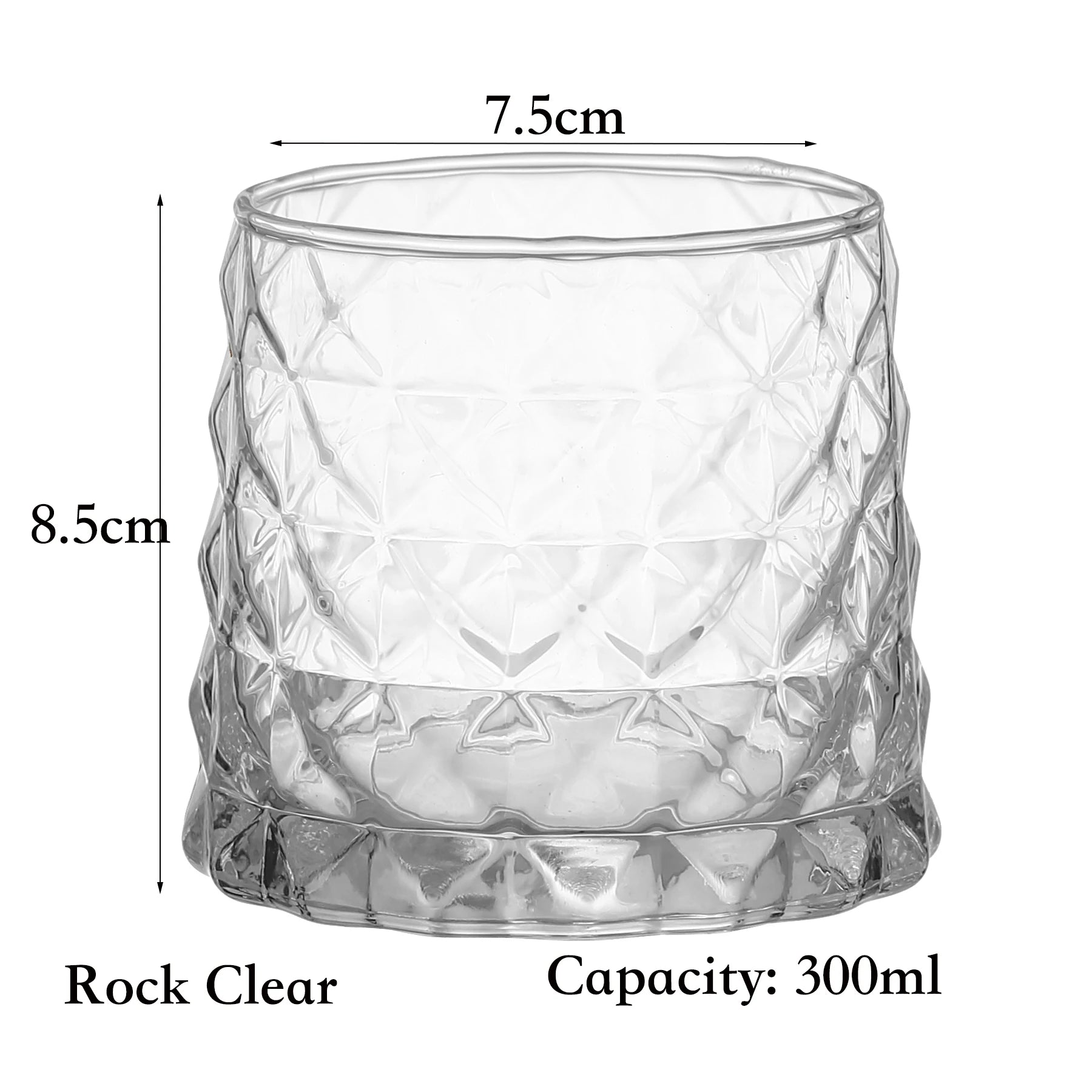 Whiskey Glass, Old Fashioned Rocks Glasses Tumblers.