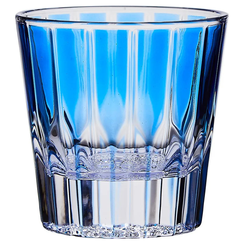 Old-Fashioned Cut Glass Whiskey Glass Tumbler Water Glass.