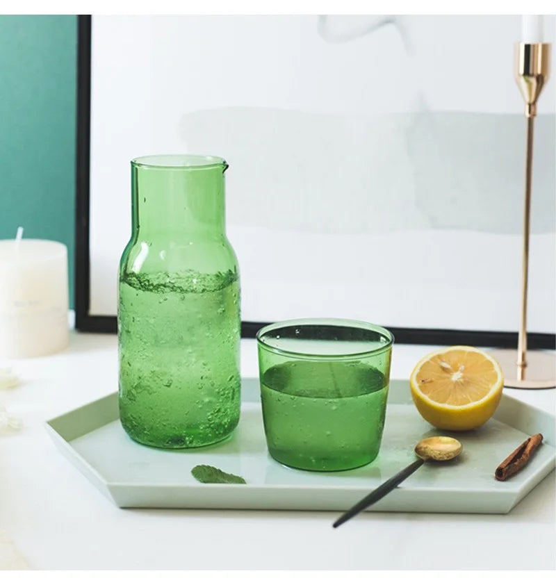 550ml Bedside Water Carafe and Glass Set