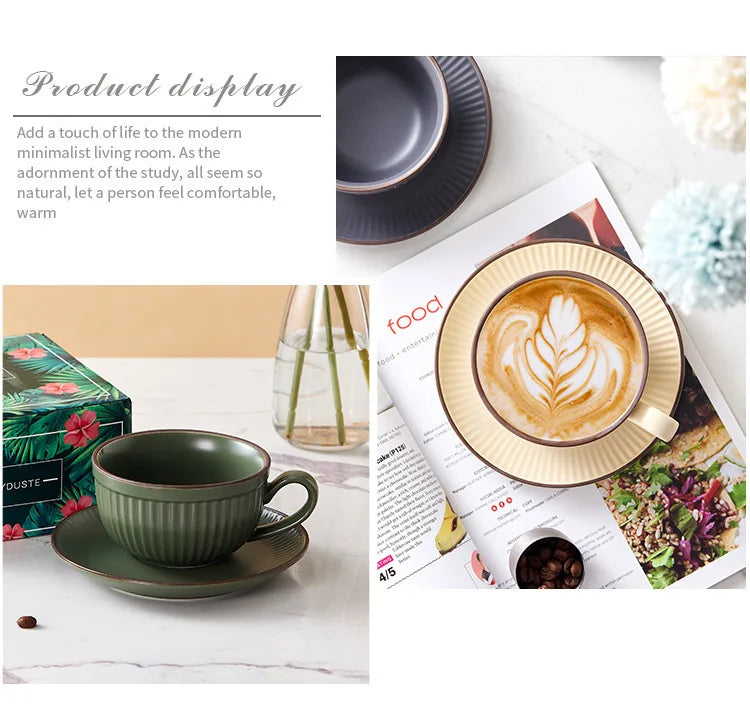 Retro Style Coffee Drinkware