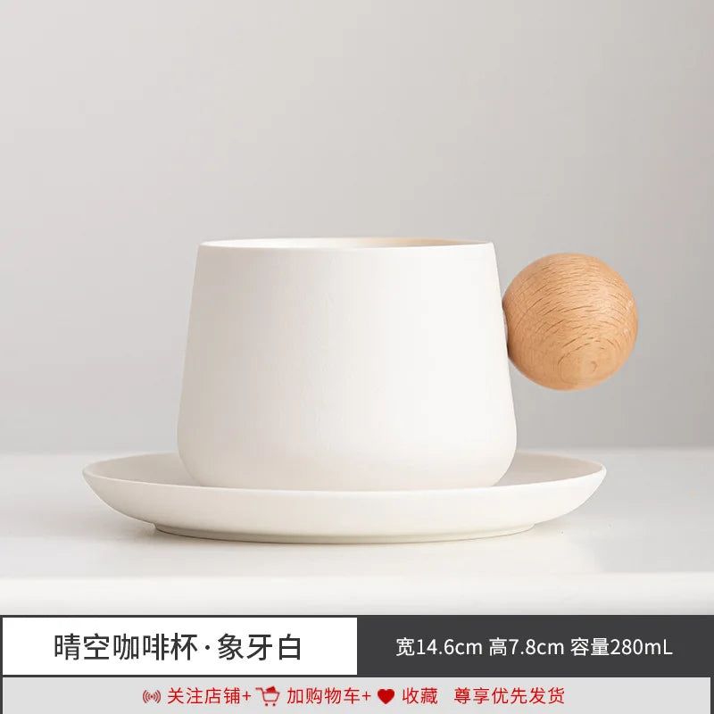 Exquisite Ceramic High Beauty Afternoon Tea Cups