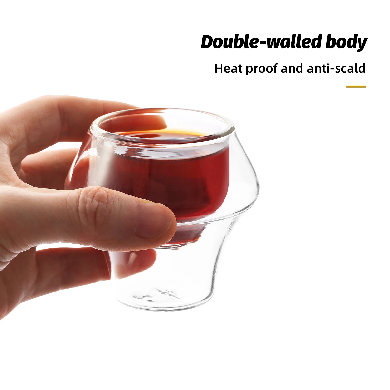 Double Wall Glass Espresso Cups