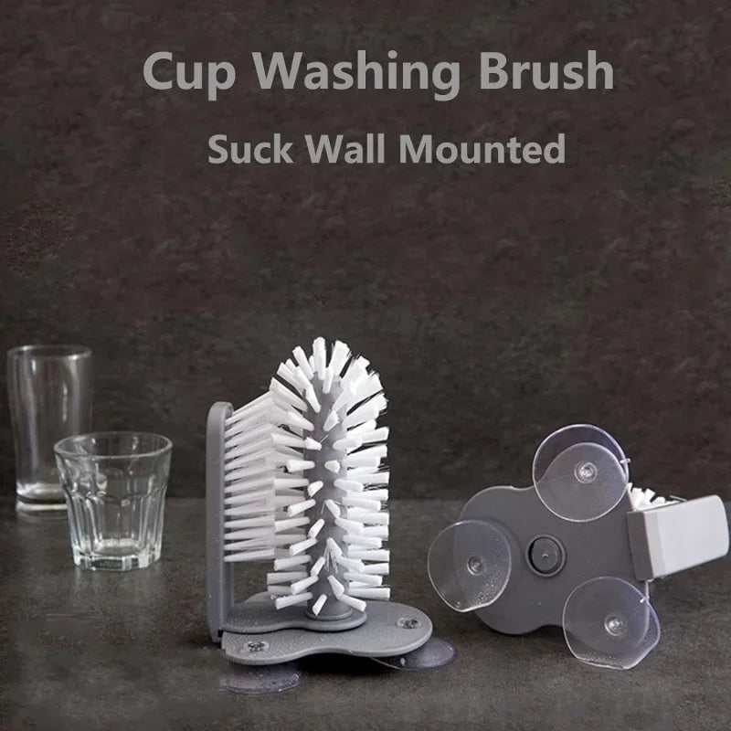 Sink Cup Scrubber & Glass Cleaner