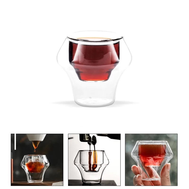 Double Wall Glass Espresso Cups