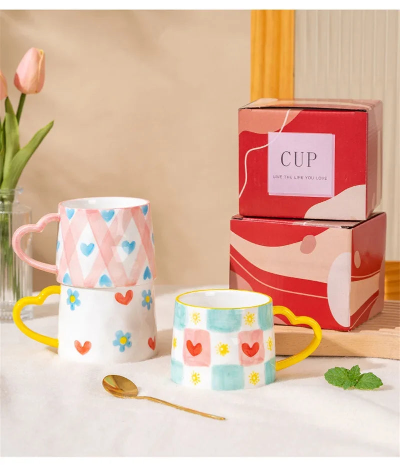 300ml Cute Creative Handmade Mug