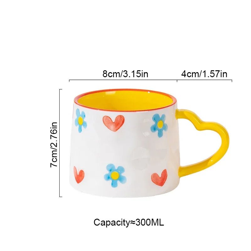 300ml Cute Creative Handmade Mug