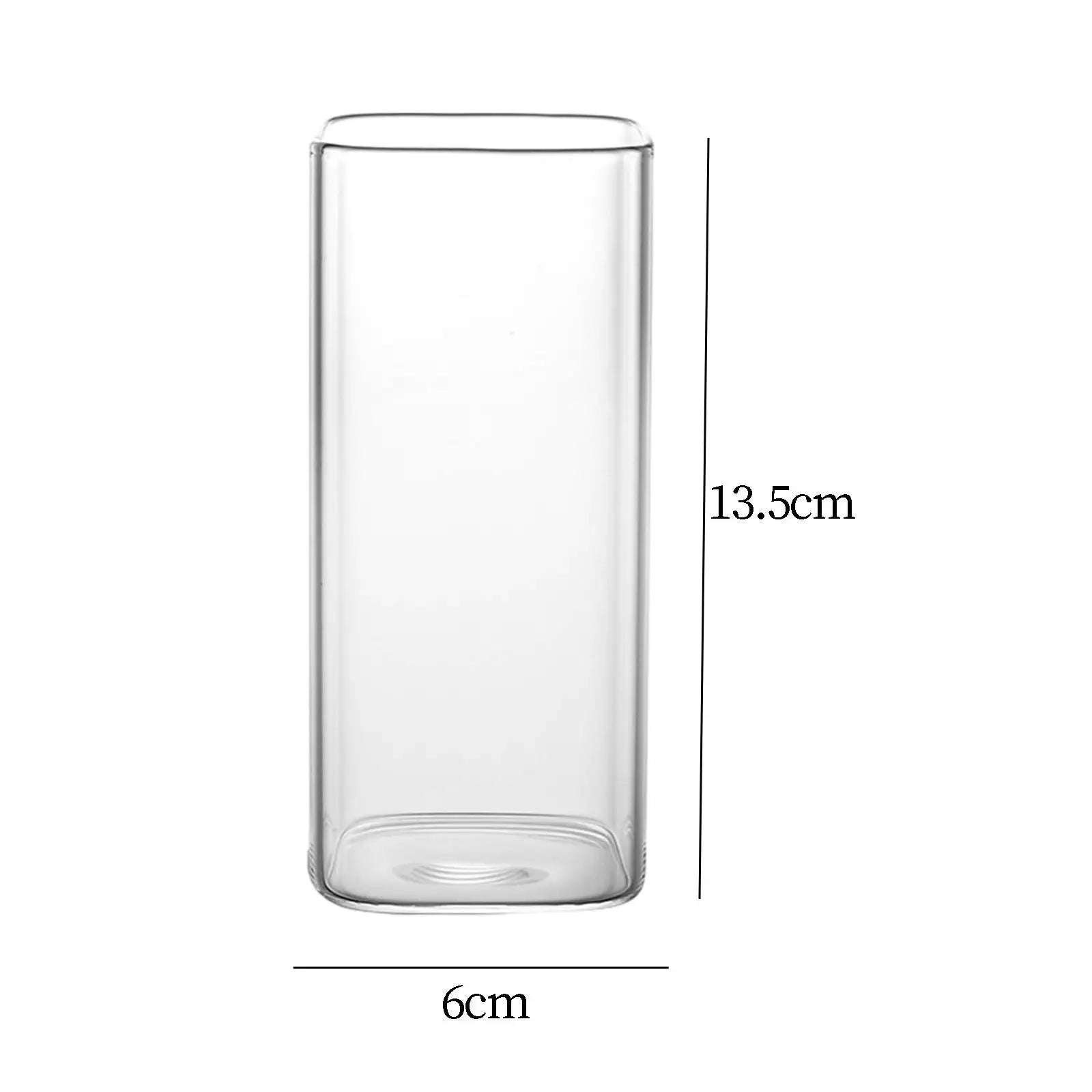 Highball Square Thickened Glass
