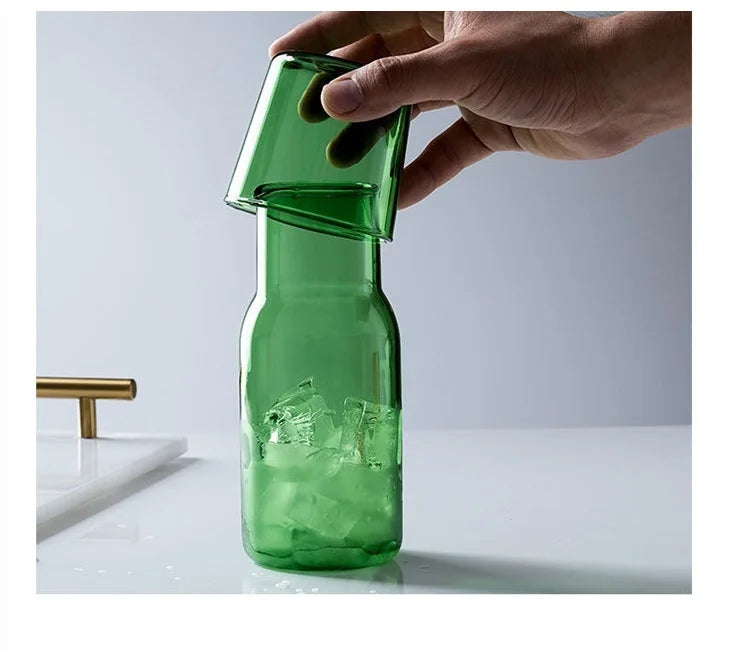550ml Bedside Water Carafe and Glass Set