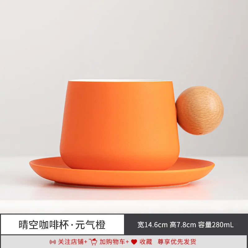 Exquisite Ceramic High Beauty Afternoon Tea Cups