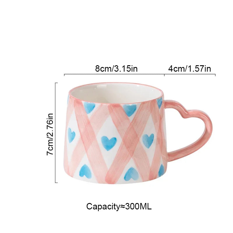 300ml Cute Creative Handmade Mug