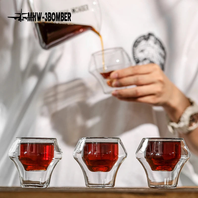 Double Wall Glass Espresso Cups