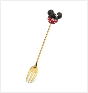 Stainless Steel Creative Candy Donut Dessert Fork/Spoon