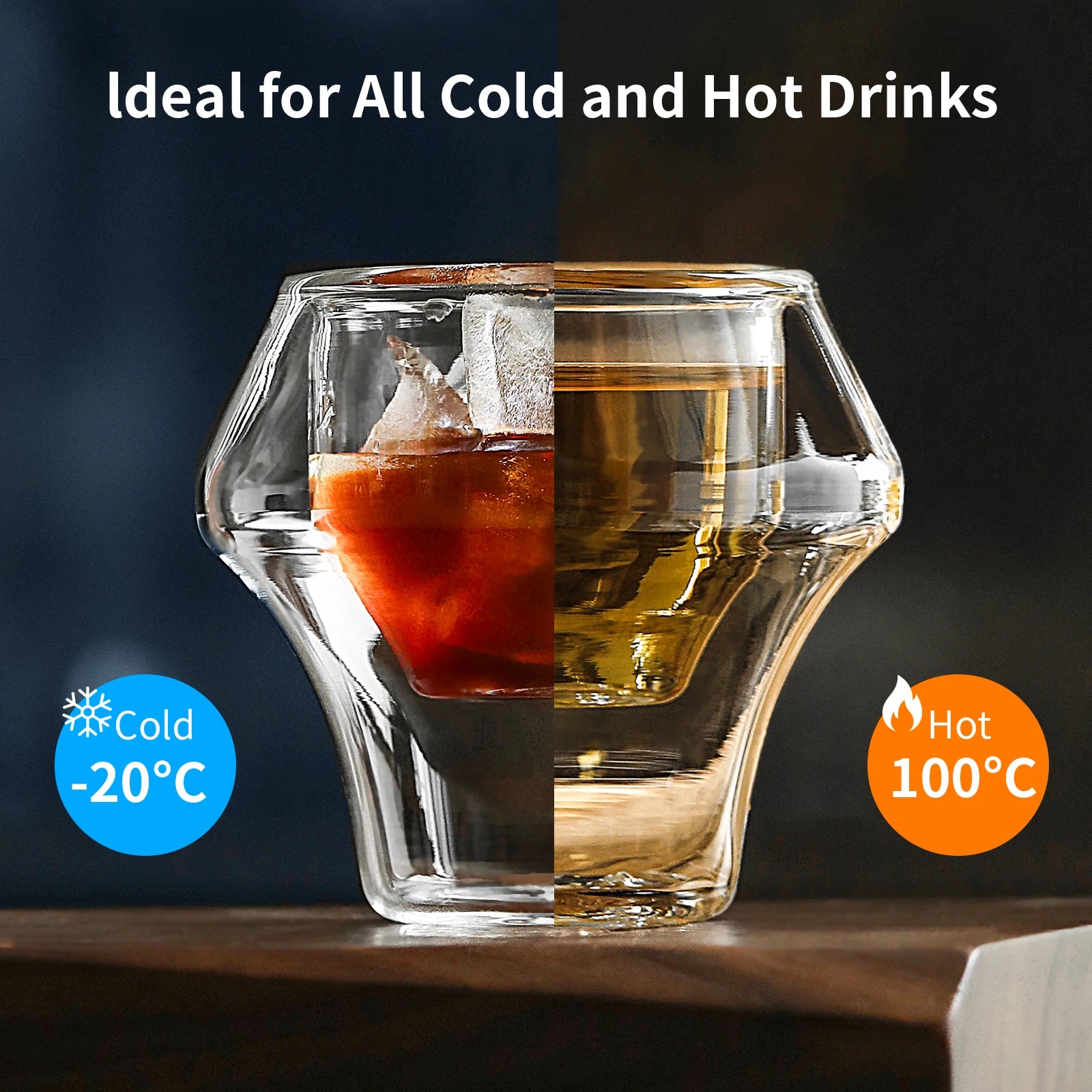 Double Wall Glass Espresso Cups