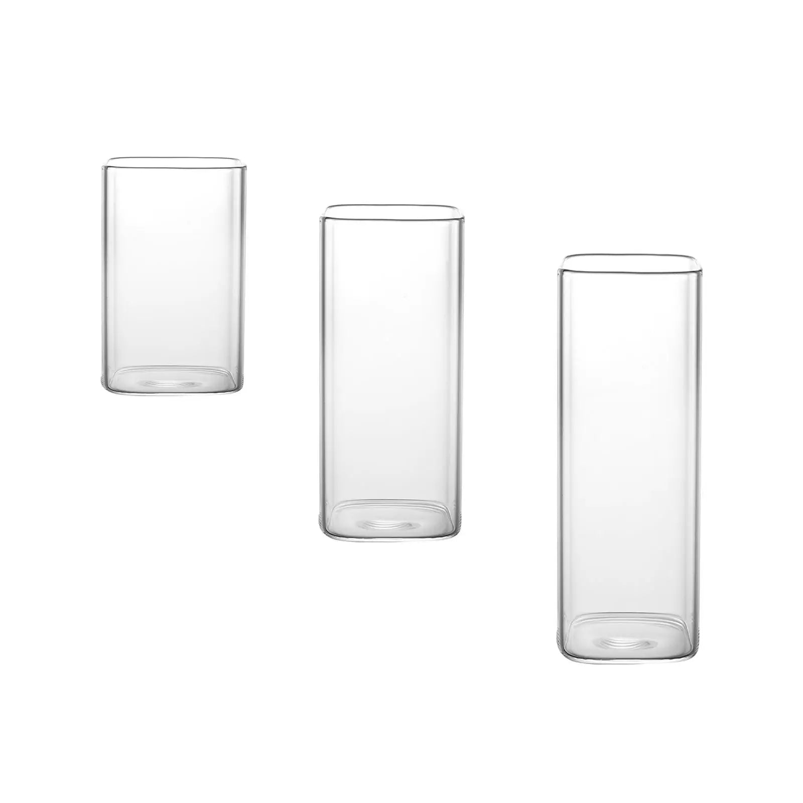 Highball Square Thickened Glass
