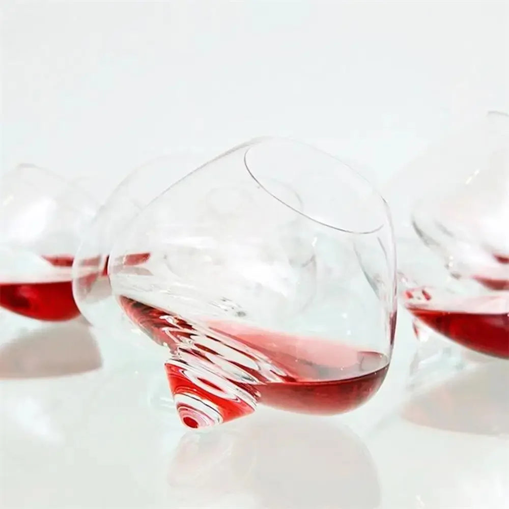 Irregular Rotating Whiskey/Wine Glass