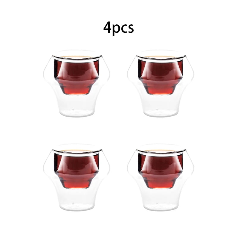 Double Wall Glass Espresso Cups