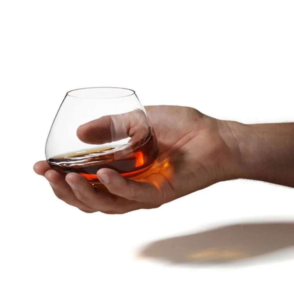 Irregular Rotating Whiskey/Wine Glass