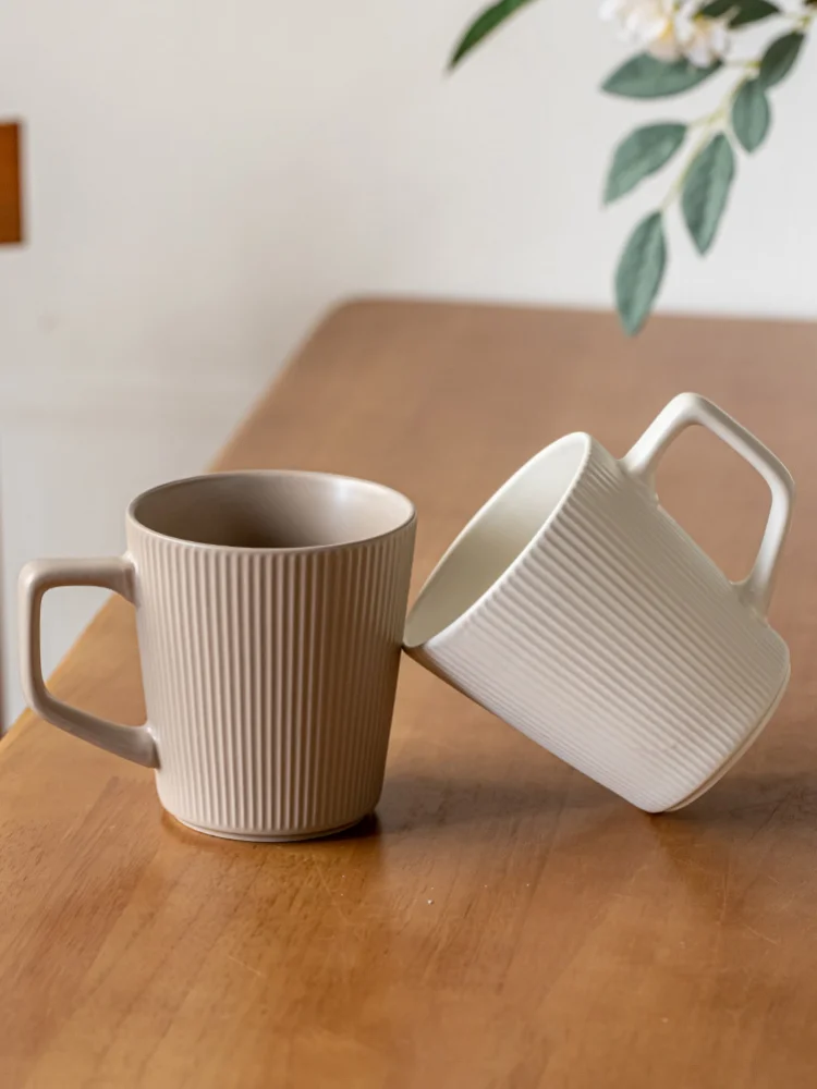 450ML Ceramics Nordic Style High-capacity Coffee Mug