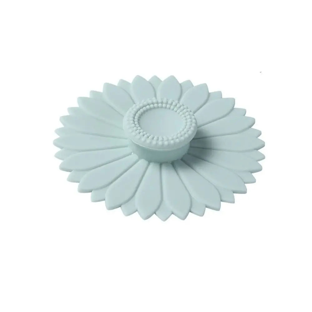 Seamless Sunflower Silicone Cup Lid